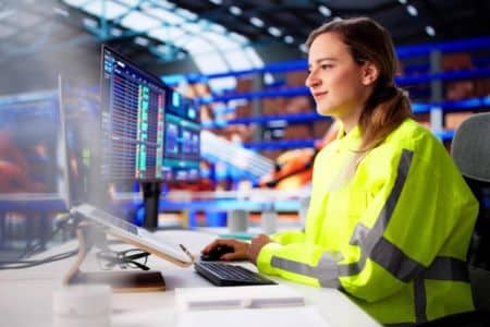 logistics worker monitoring data