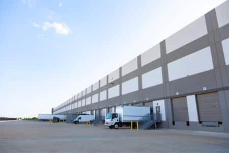 warehouse loading docks for shipping and logistics operations