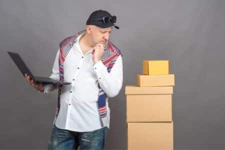 Business owner deciding on order fulfillment processing services