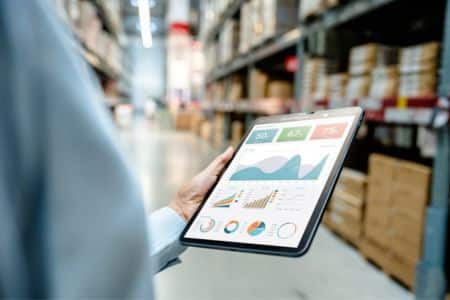 Inventory turnover dashboard analytics business reporting.